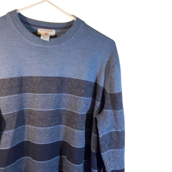 Dockers Blue Long Sleeve Sweater Size Large - Picture 9 of 9